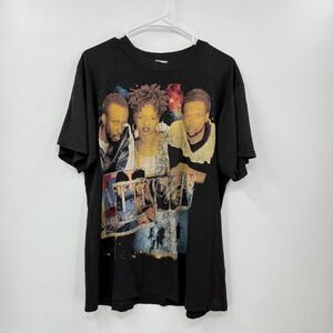 Rare Vintage‎ 90s Fugees No Women No Cry Rap Hip Hop Graphic T Shirt XL Tee Best